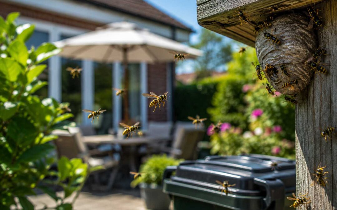 Why Am I Seeing So Many Wasps Around My House This Summer?